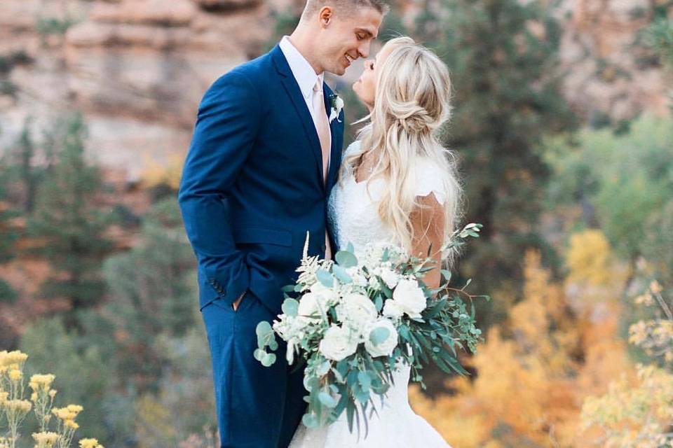 Zion wedding utah