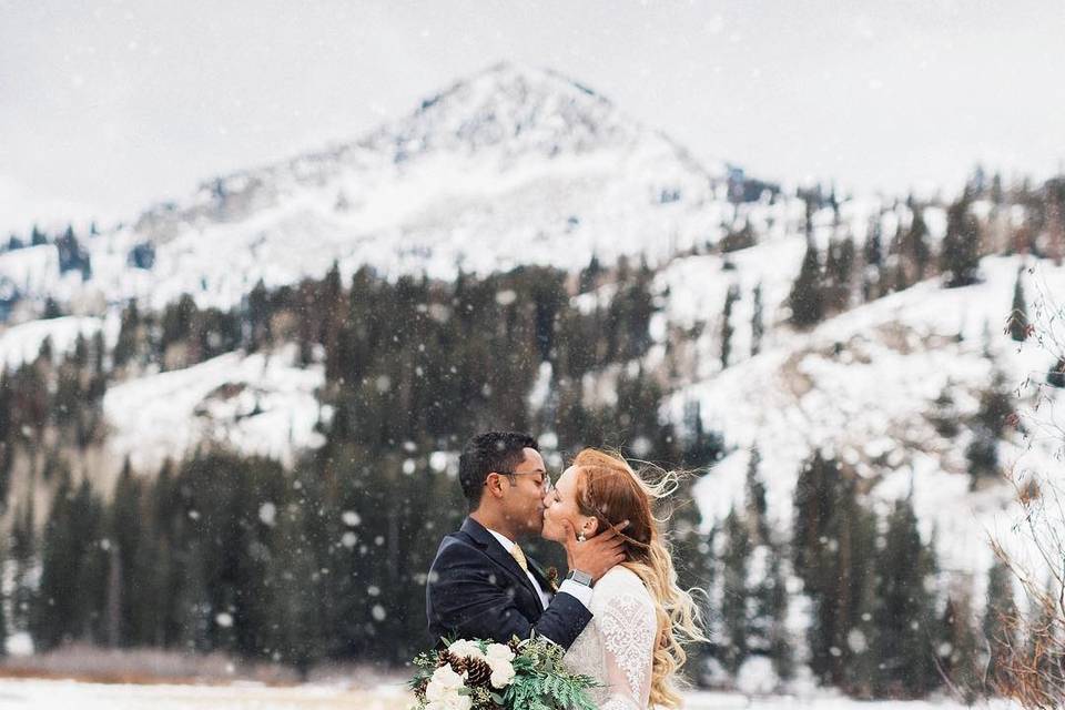 Silverlake winter wedding