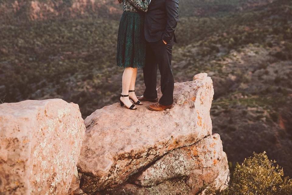 Kolob overlook engagement