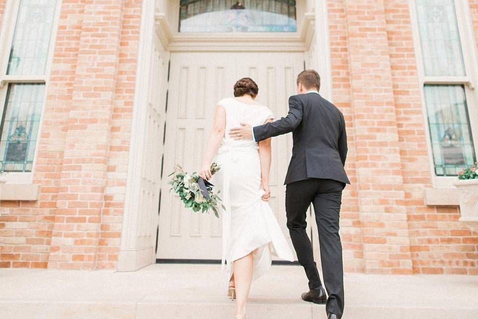 Provo city center wedding