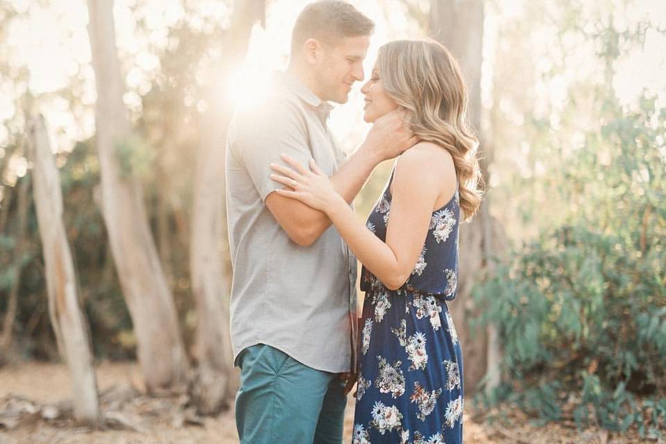 Carlsbad lagoon engagement