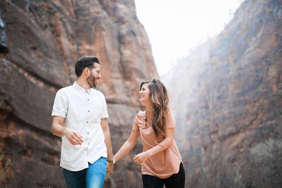 Zion narrows engagement