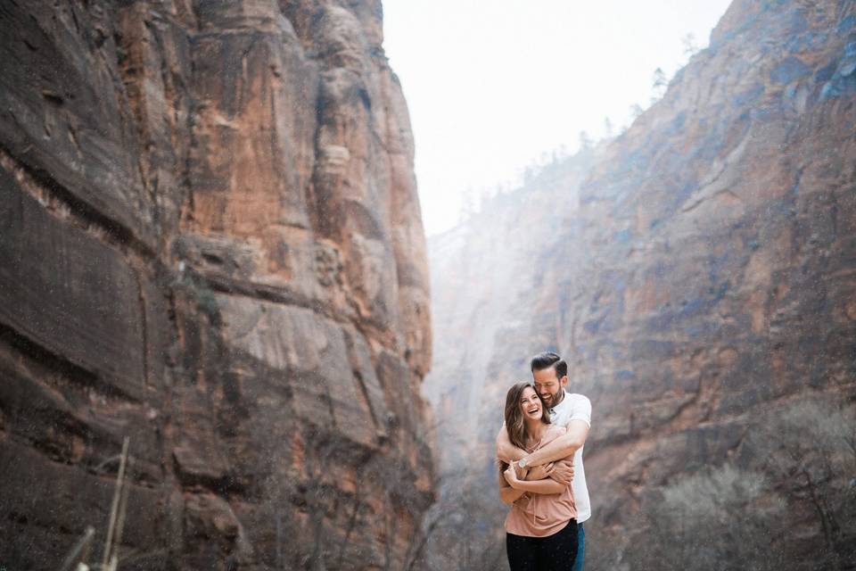 Zion narrows engagement