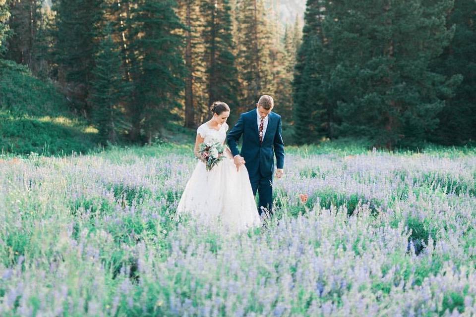 Albion basin wedding