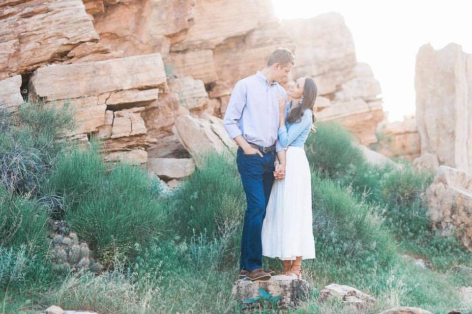 Zion utah engagement