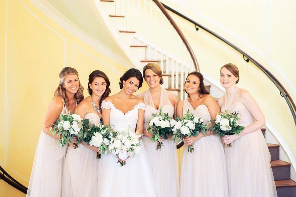 Charleston sc wedding party