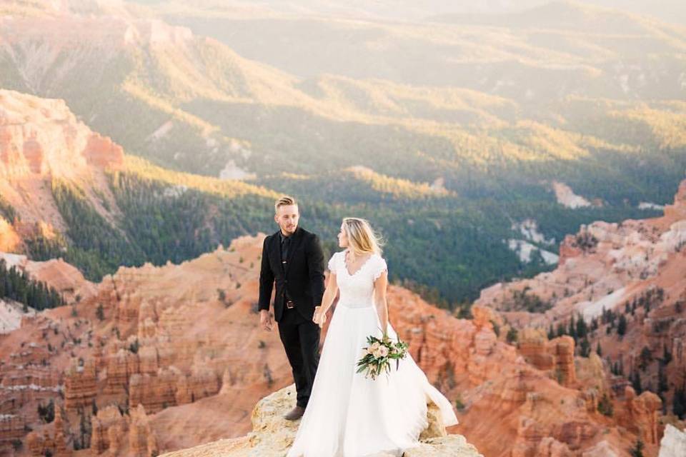 Cedar breaks wedding