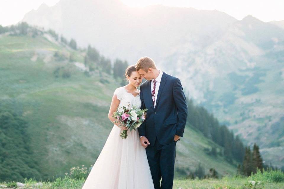 Albion basin wedding