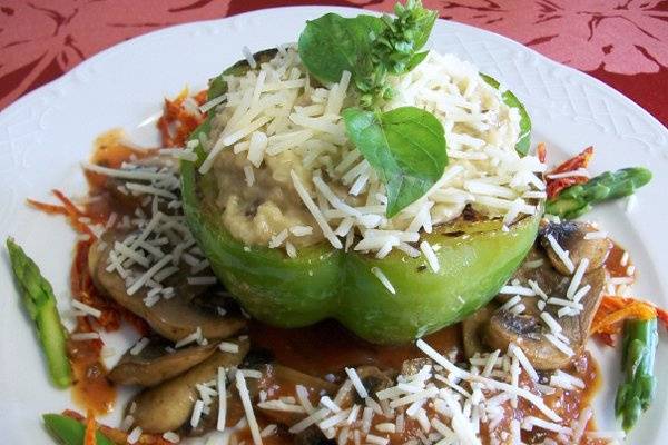 Vegetarian Stuffed Pepper