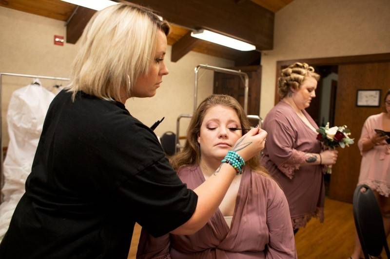 Bridesmaid Makeup.