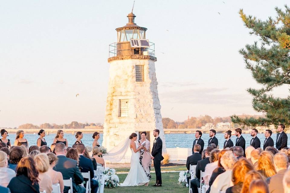 Lighthouse Lawn Ceremony