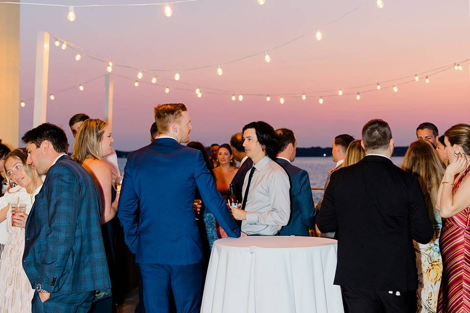 Rose Island Deck Sunset