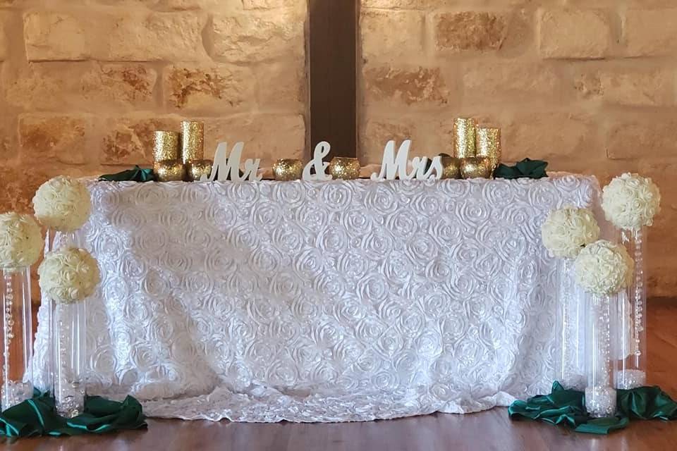 Wedding table