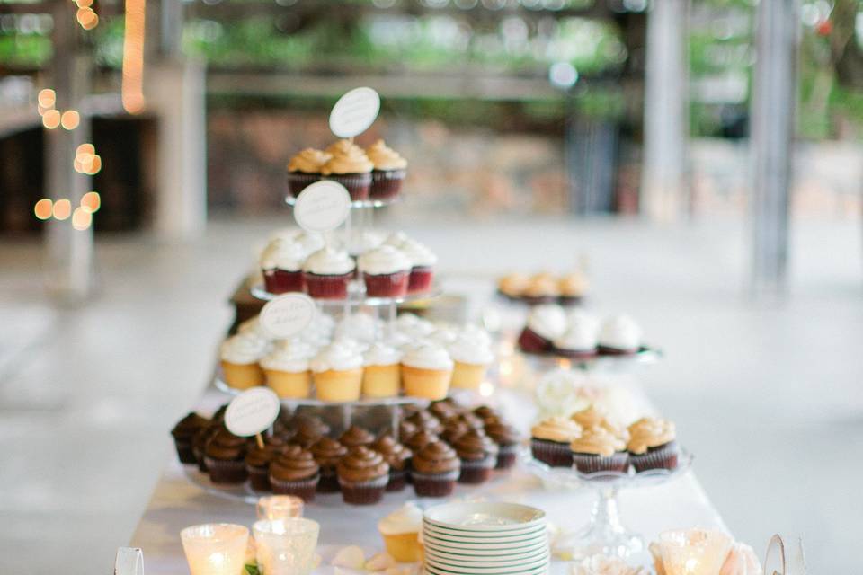 Sweet treats on a nicely decorated table