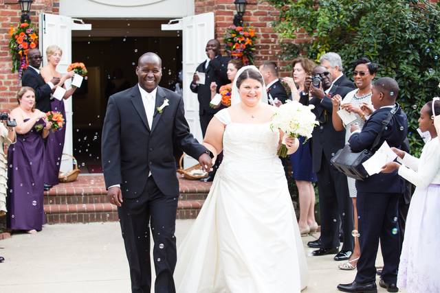 We love church weddings!