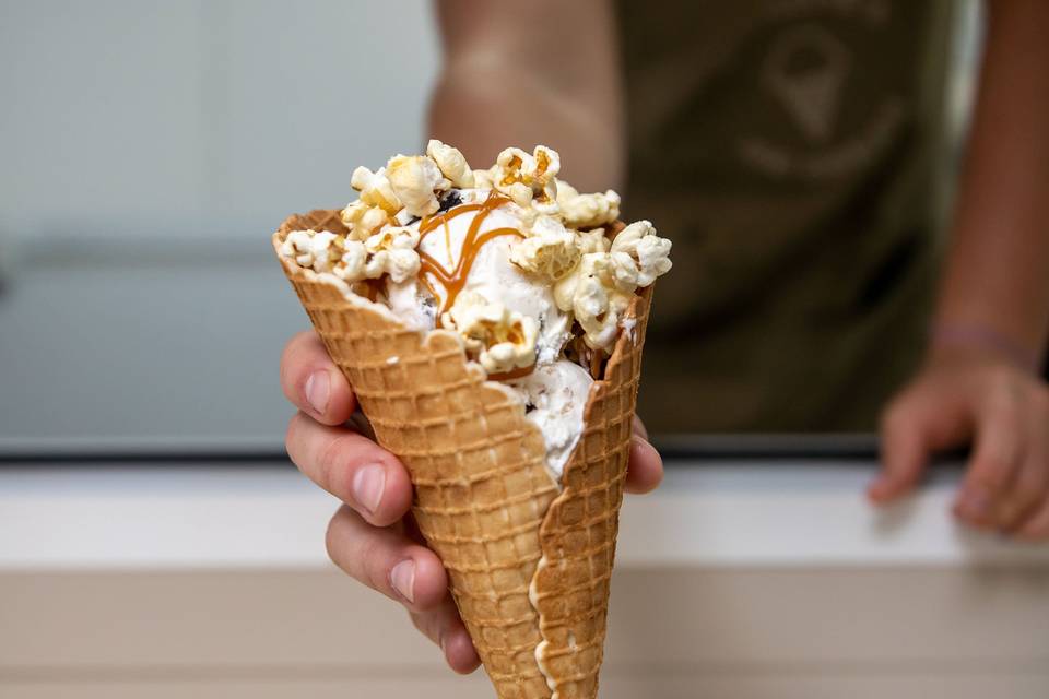 Try our waffle cones