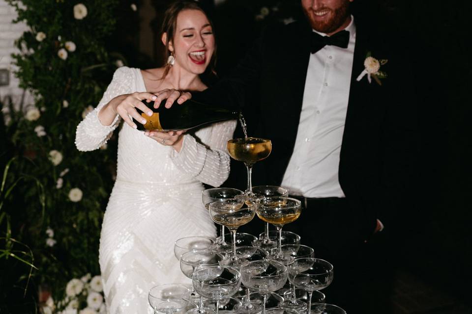 Styled Shoot-  Champagne Toast