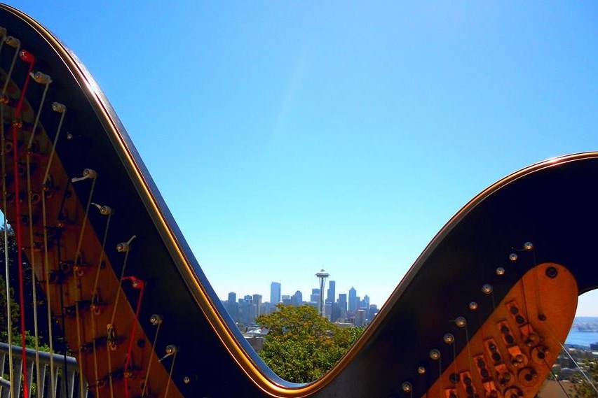 View from Kerry Park after a wedding at Parson's Garden