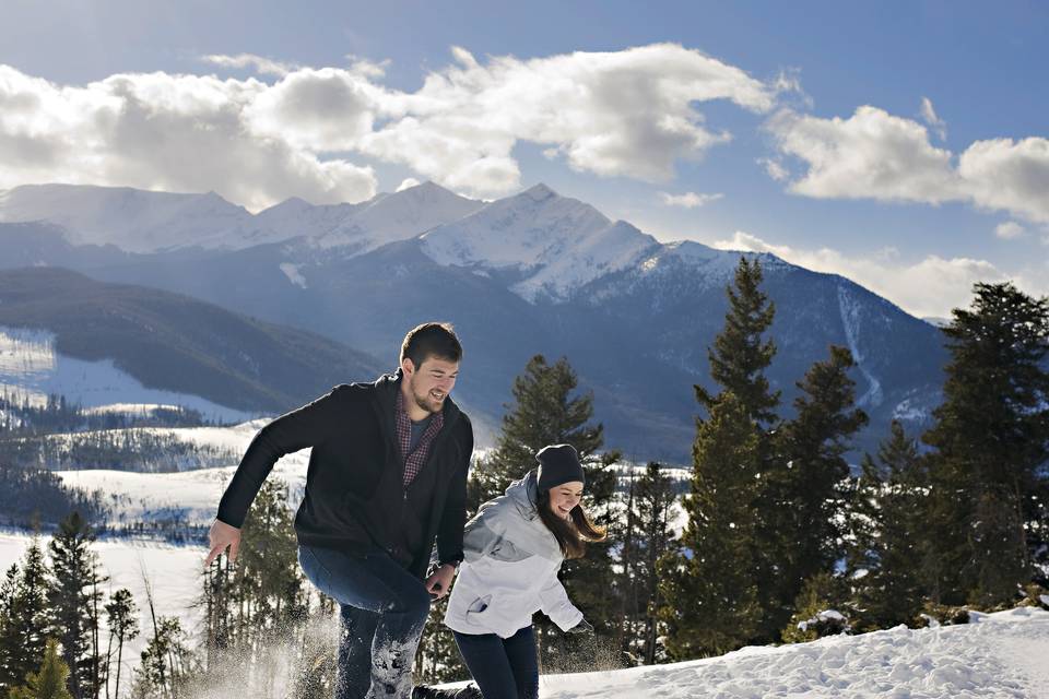 Winter Outdoor Engagement