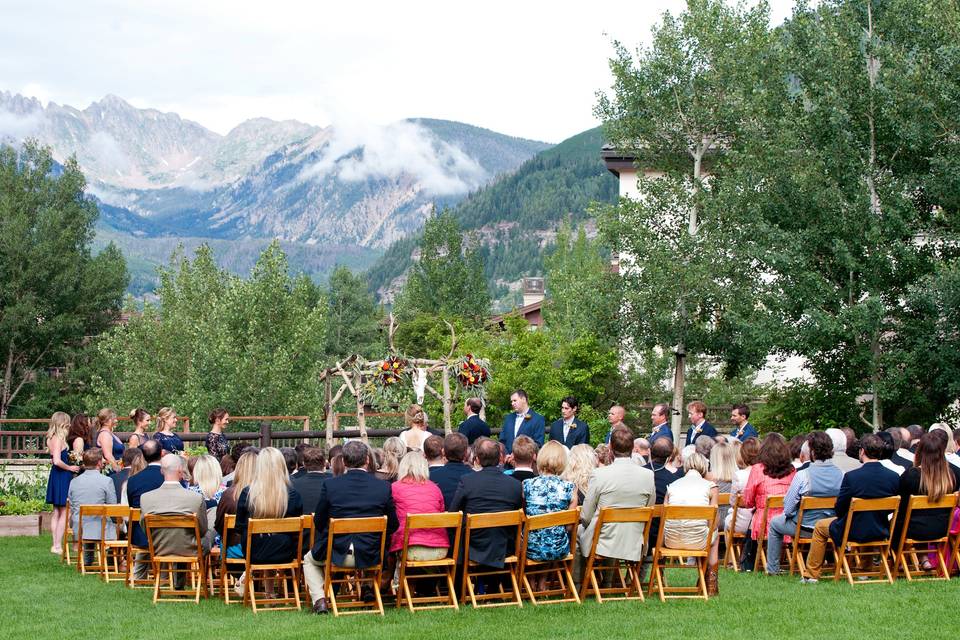 Vail Mountain Wedding