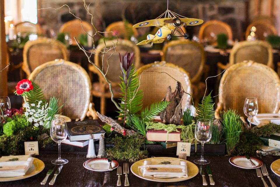 Forest inspired reception