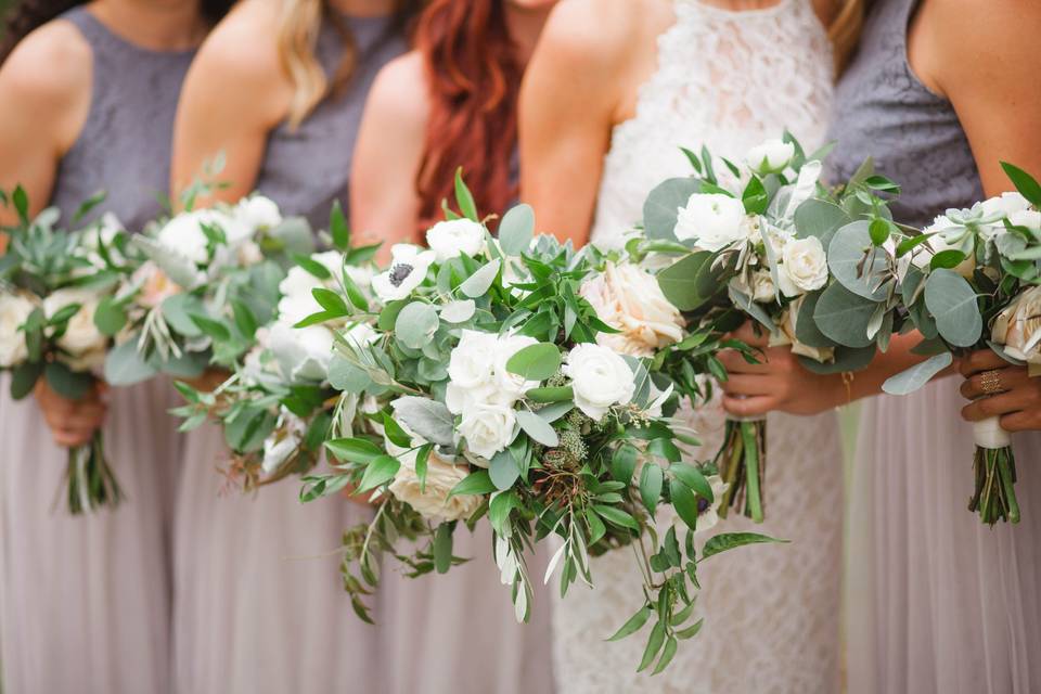 Bridesmaid & Bouquet, A-Basin