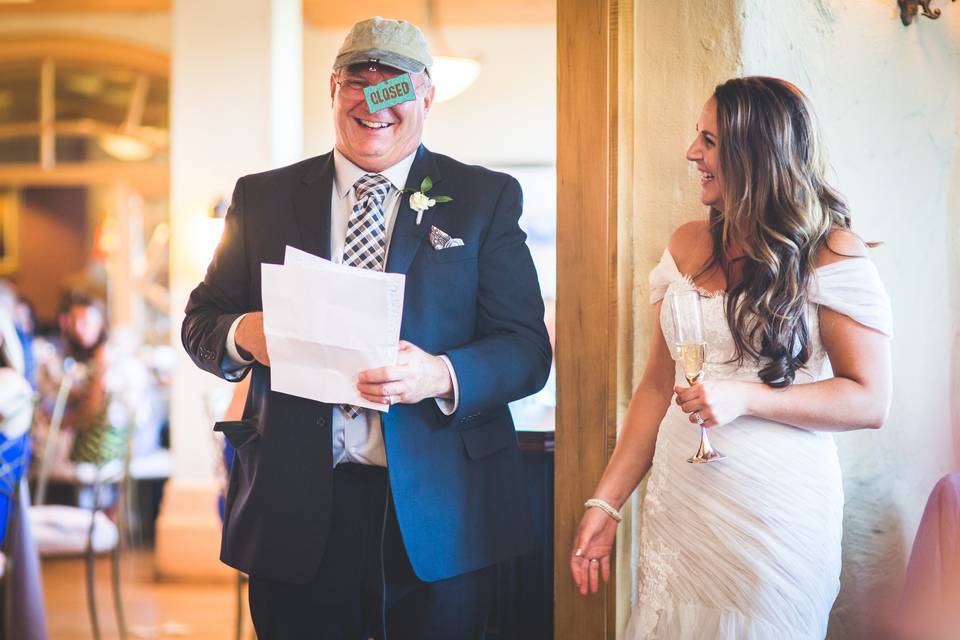 Father of Bride Toast, Vail