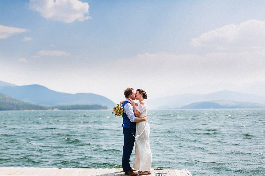 Lake Dillon Outdoor Wedding