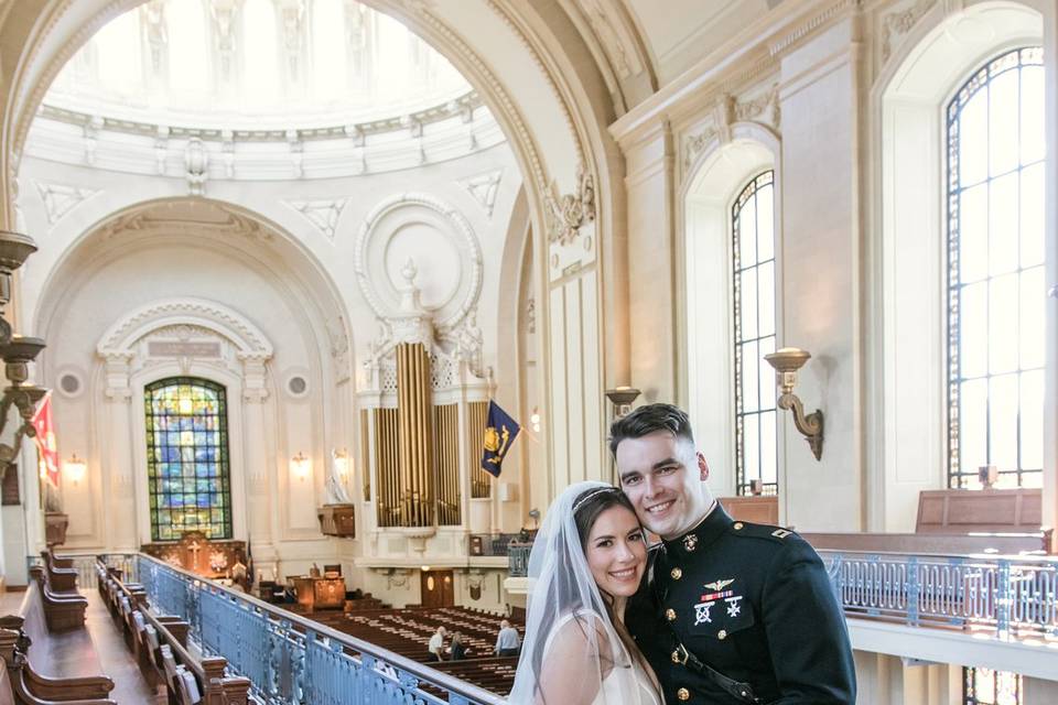 Naval academy wedding