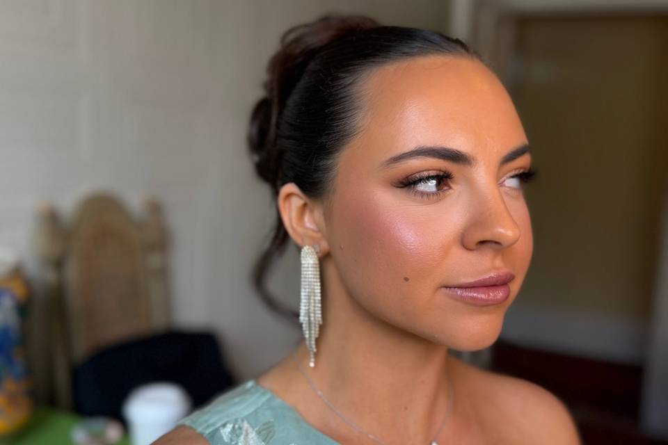 Bridesmaid beauty