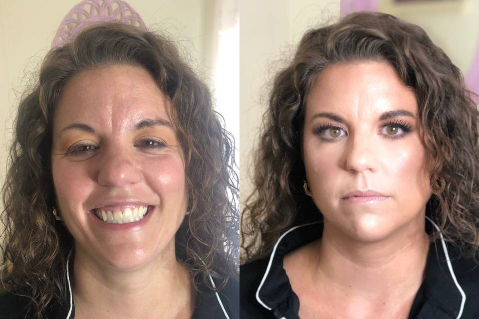 Before/After face definition!