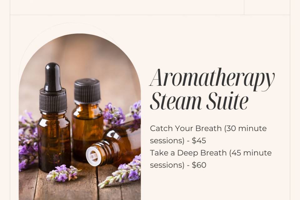 Aromatherapy pricing