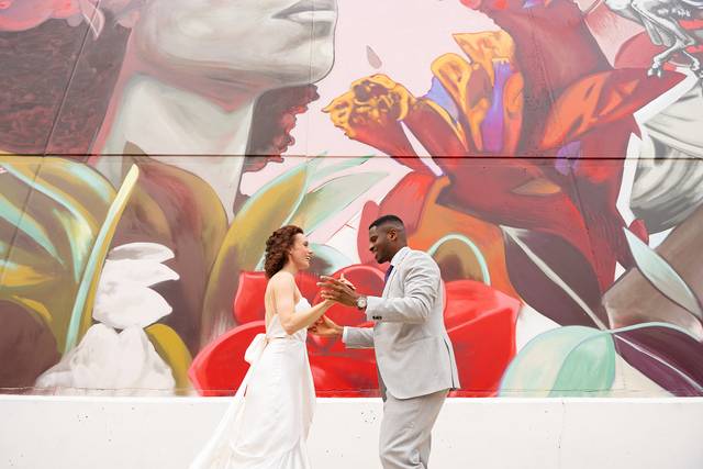 Wedding couple