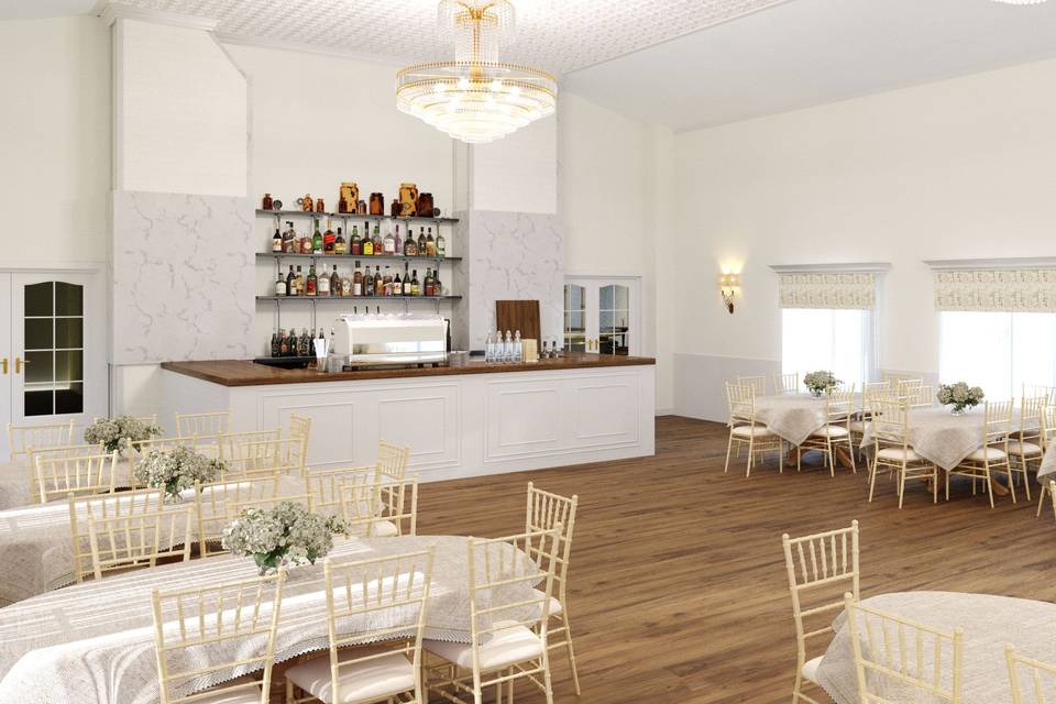 Rendering of Riverview Room