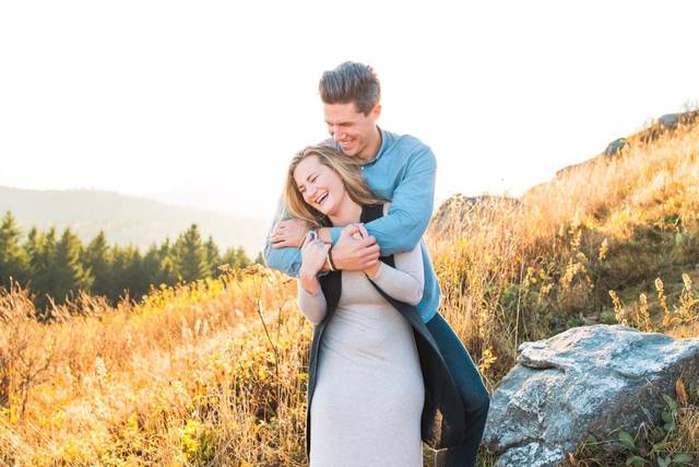 Asheville engagement shoot