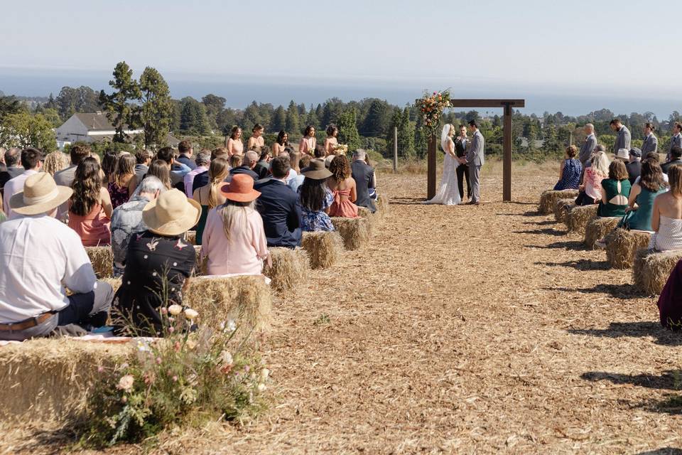 Farm Site Wedding