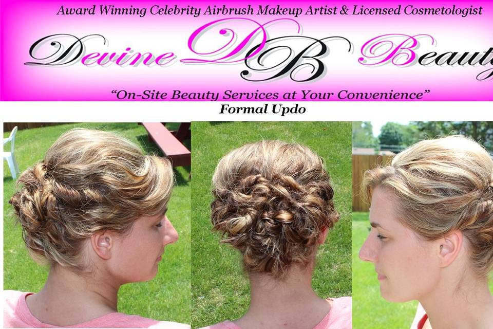 Award Winning Airbrush Makeup Artist & Hair Stylist ~ Devine Beauty LLC ~