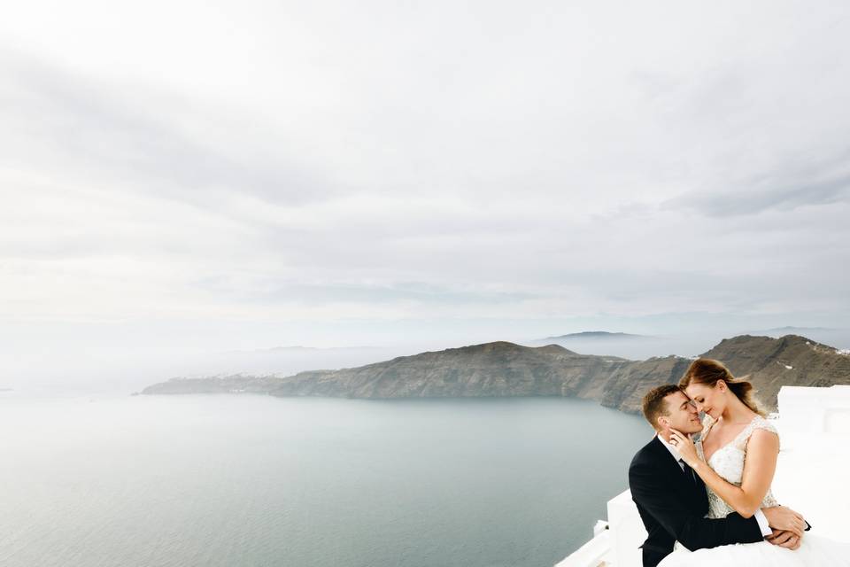 Santorini Greece wedding