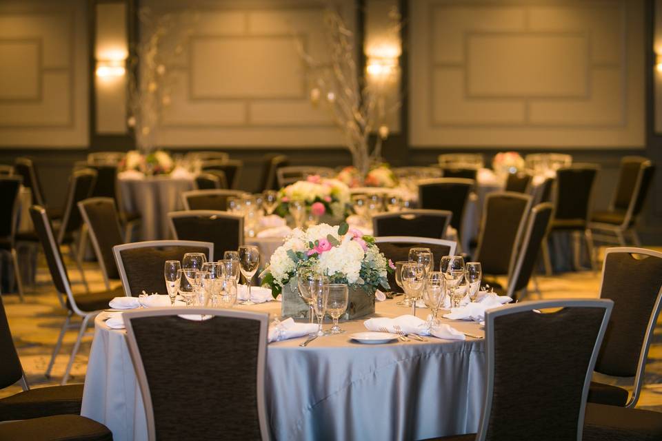 Grand Rose Ballroom at Clarion Inn Providence-Seekonk