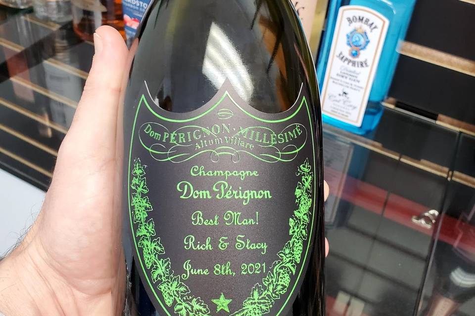 Dom Perignon for Best Man Gift