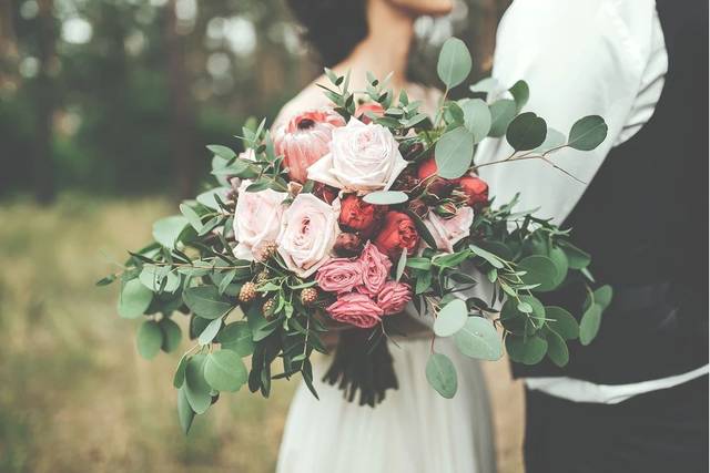 Beautiful bridal bouquet