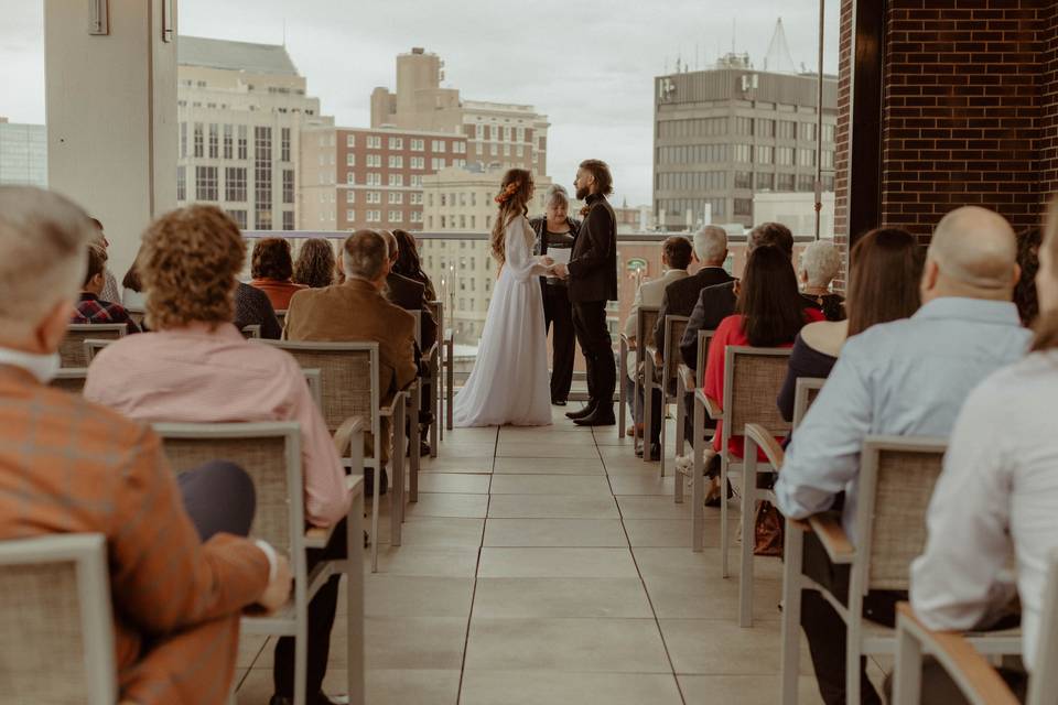 Ceremony view