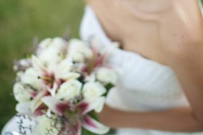 Happy bride