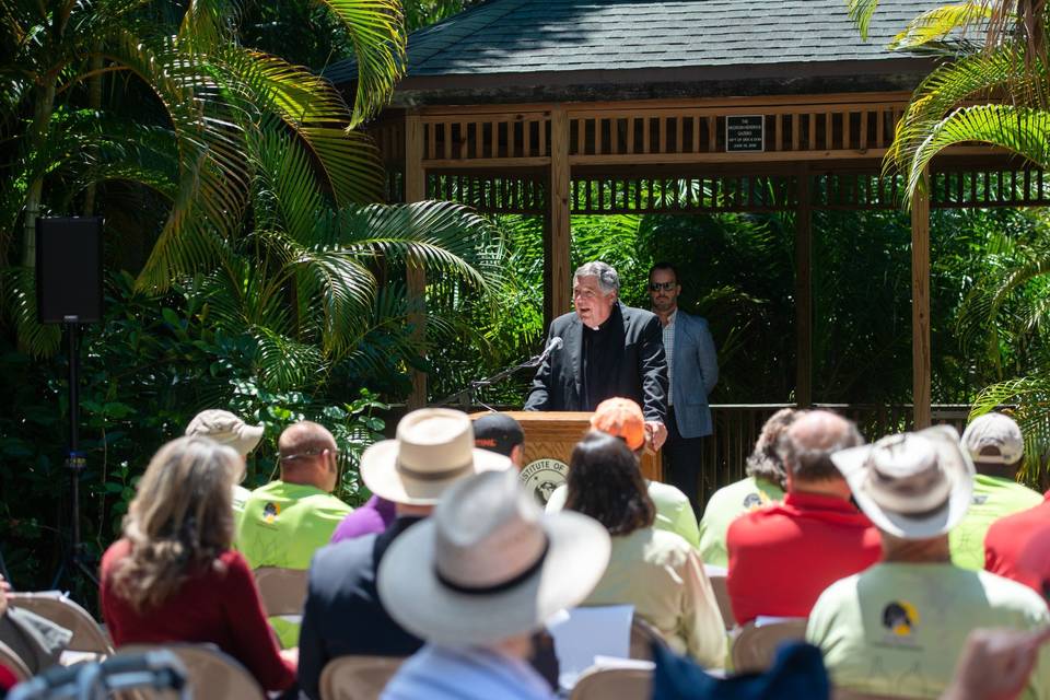 Botanical Gardens reception