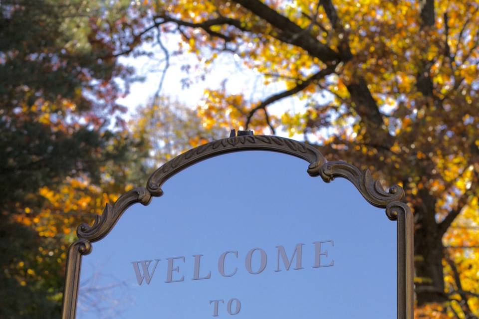 Bridal Shower Welcome Sign