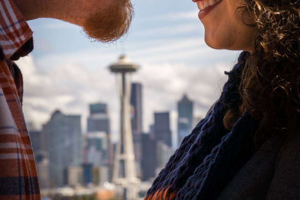 Smiles - Seattle Engagement
