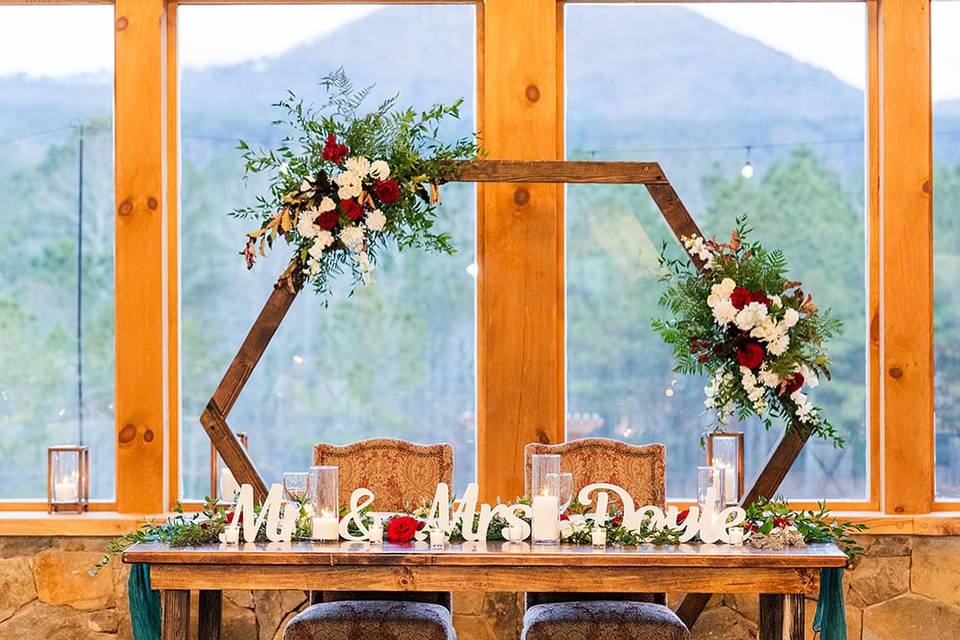 Sweetheart table