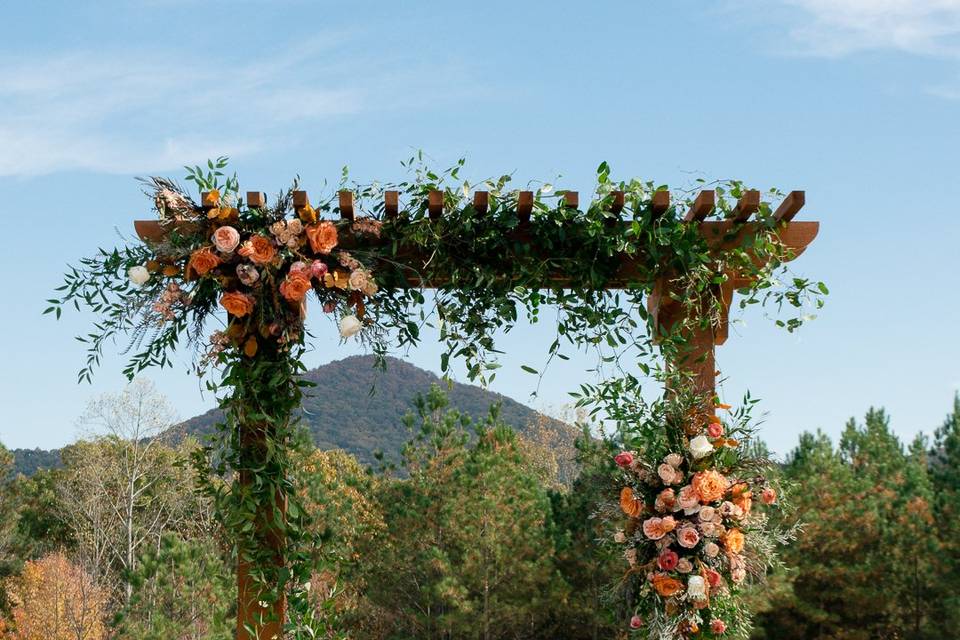 Ceremony arbor