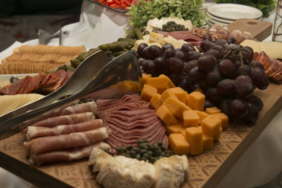 Cold cuts and cheese board
