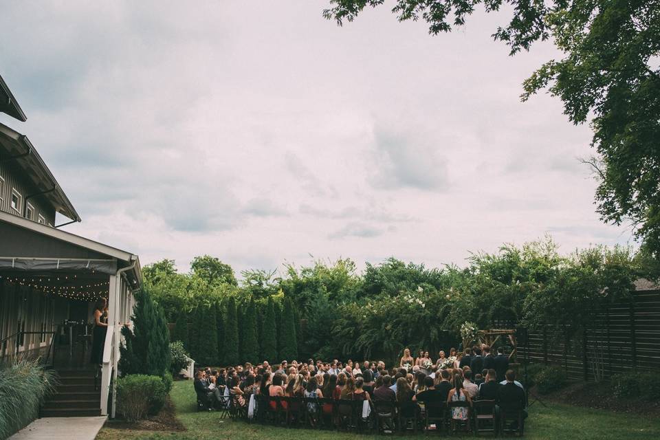 Ceremony on the Lawn